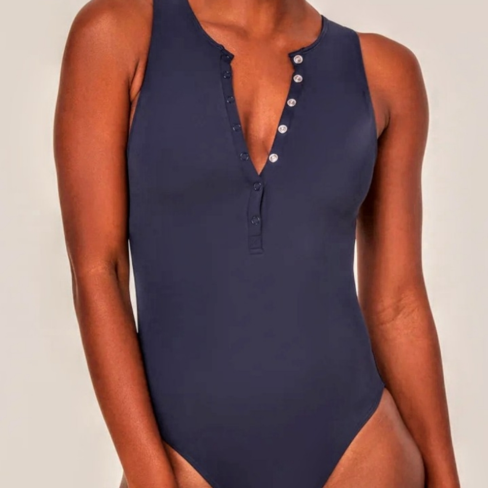 Andie Swim The Malibu One Piece Black size M NWT